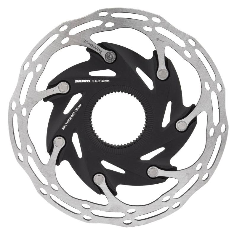 SRAM CenterLine XR Disc Brake Rotor - Center Lock Silver/Black