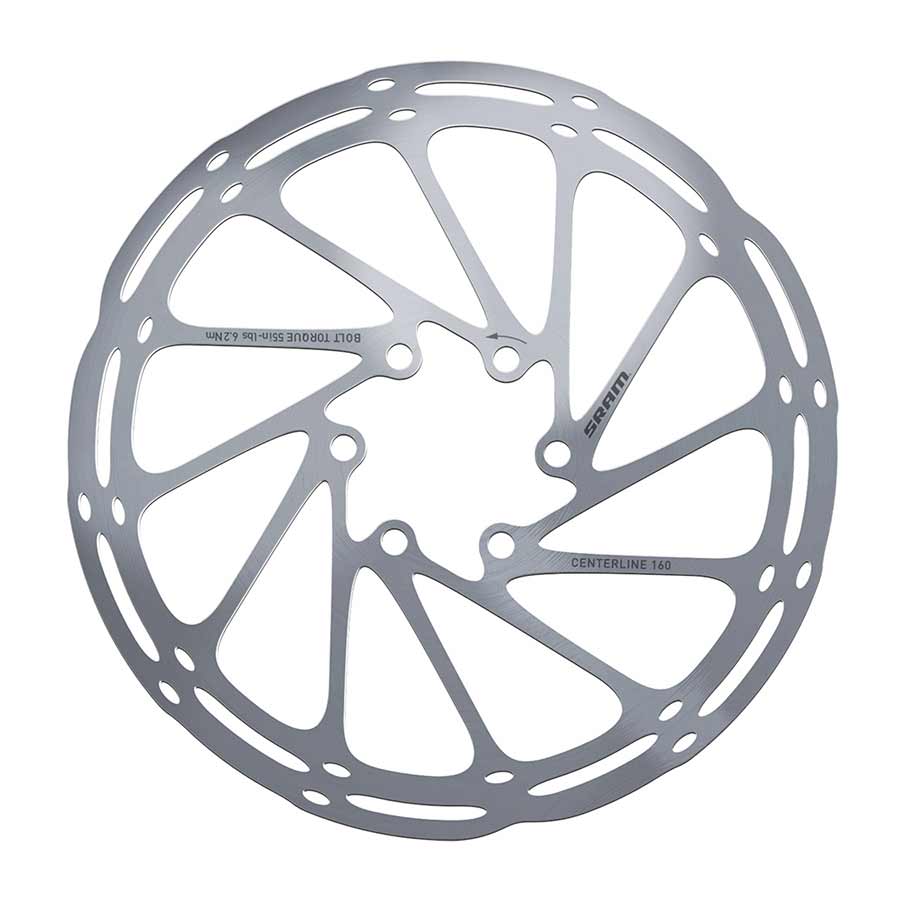 SRAM CenterLine Disc Brake Rotor - 6-Bolt Silver