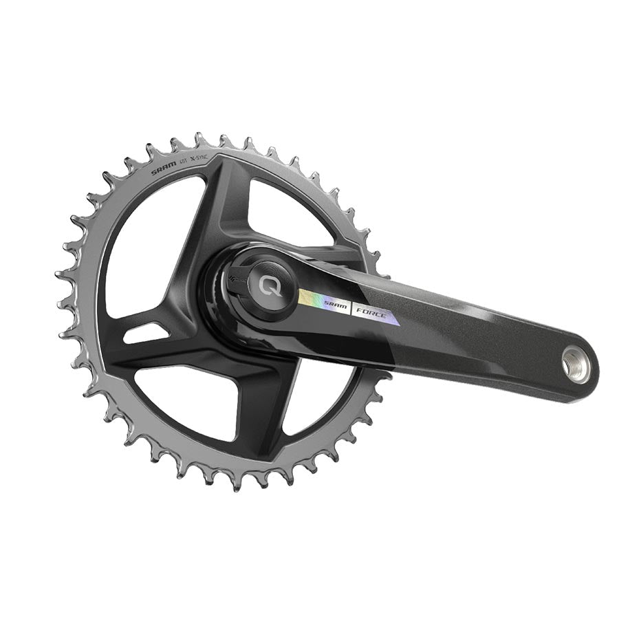 SRAM Force D2 1x Power Meter Crankset Speed: 12 Spindle: 28.99mm BCD: Direct Mount 40 DUB Road Disc