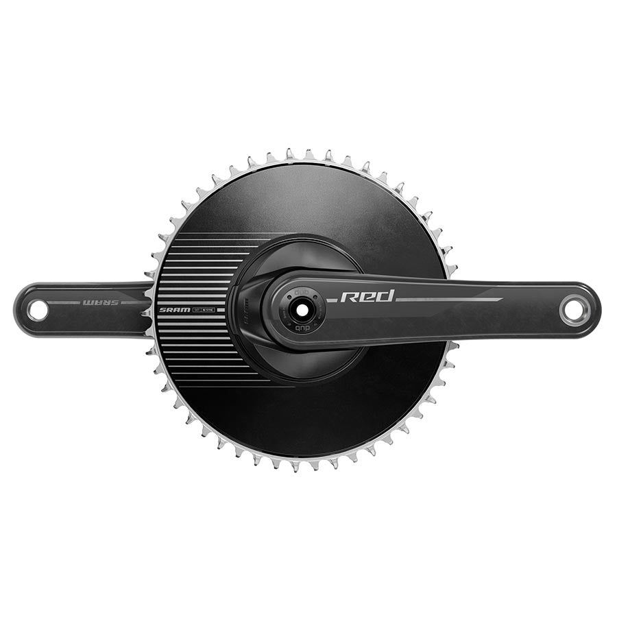 SRAM RED 1 Crankset - 12-Speed 50t Aero Chainring 8-Bolt Direct Mount DUB Spindle Interface Natural Carbon