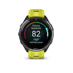 Garmin Forerunner 965 GPS Smartwatch - 47mm with Titanium Bezel and Silicone Band