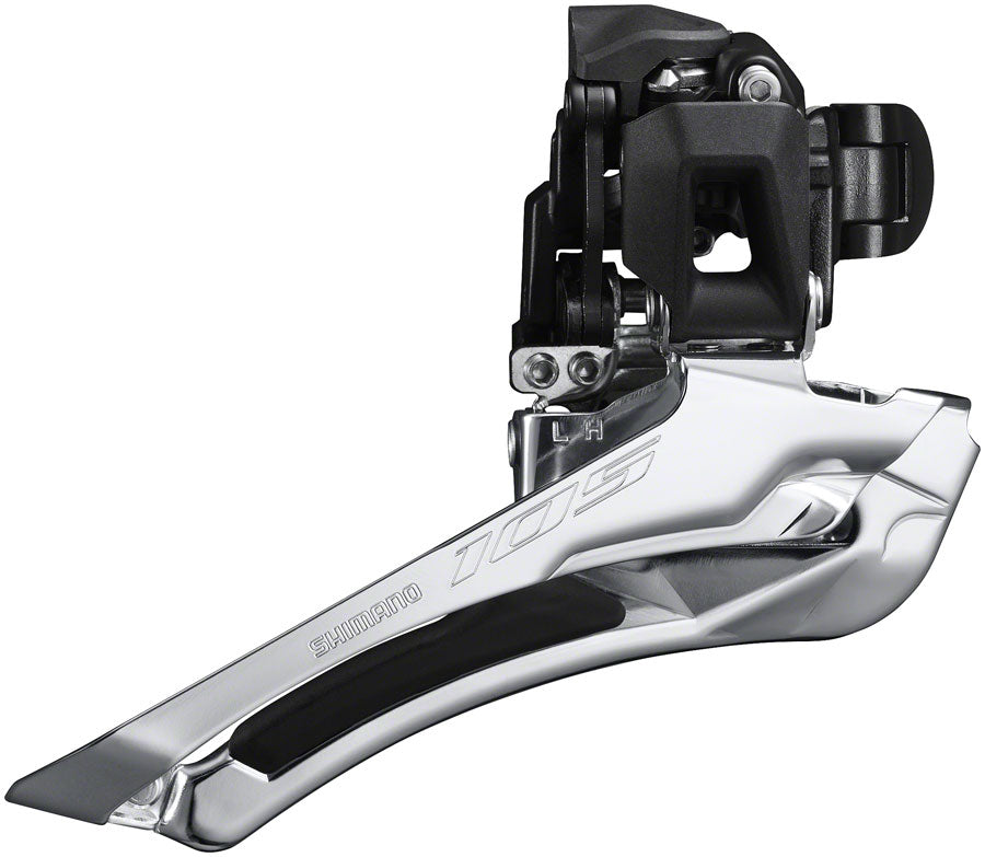 Shimano 105 FD-R7100 Front Derailleur - 12-Speed Double Down-Swing Down-Pull 52t Max (Clamp options)