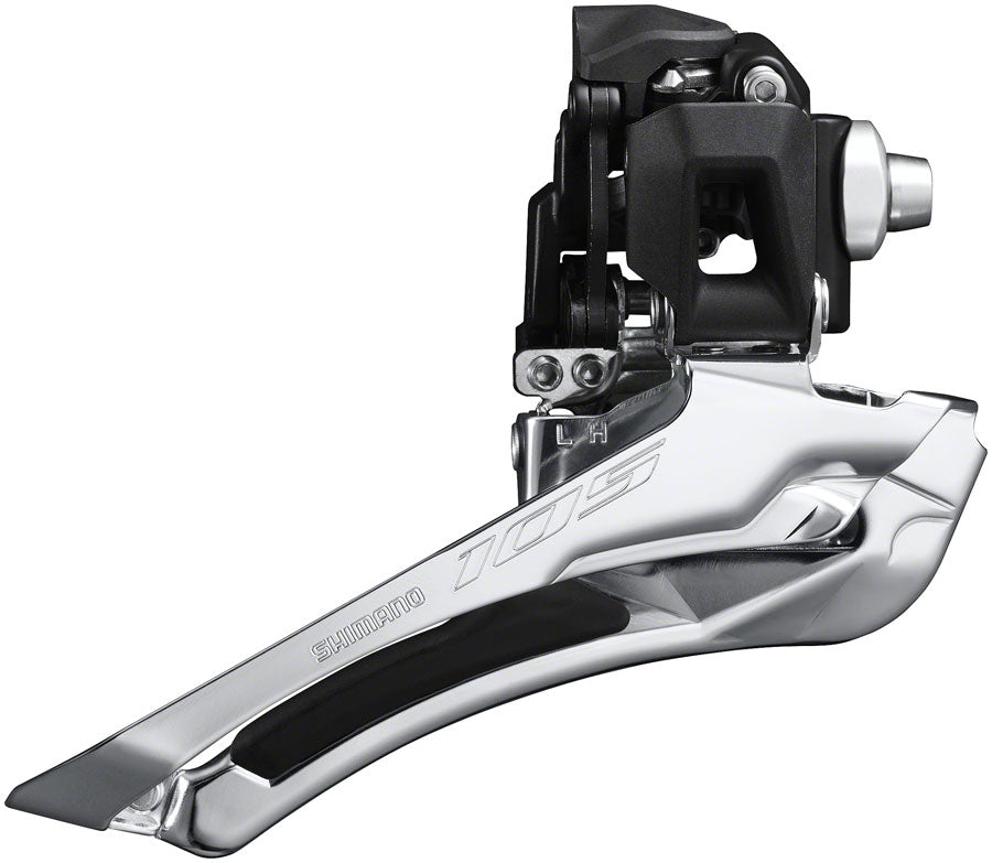 Shimano 105 FD-R7100 Front Derailleur - 12-Speed Double Down-Swing Down-Pull 52t Max (Clamp options)