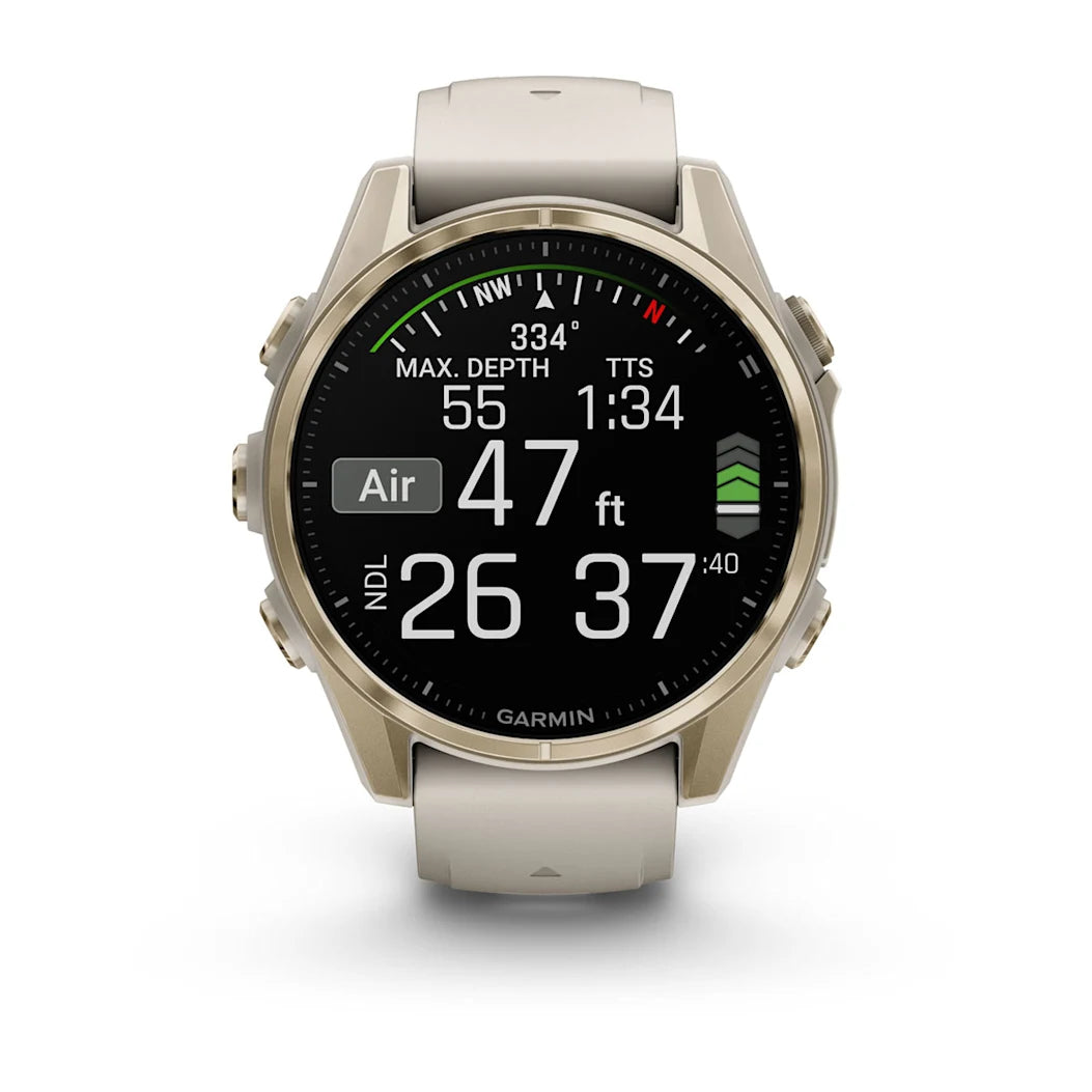 Garmin Fenix 8 AMOLED Sapphire Watch - Silicone Wristband