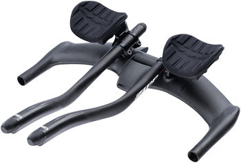 Zipp Vuka Aero Integrated Aerobar: 40 cm de centro a centro de la barra de base de carbono, Aero AXS Blip Box Mount, 22.2 Extension Fit, Matte Black, C1