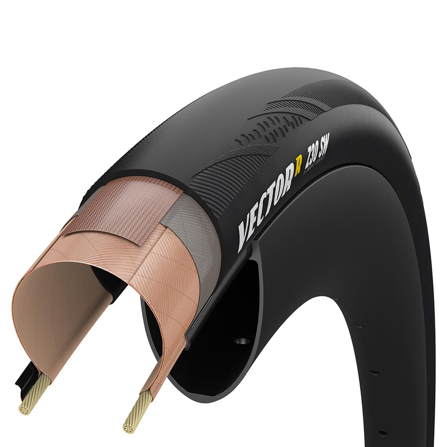 Zipp Goodyear VectorR SW Road Tire Folding Tubeless Ready Dynamic:UHP R:Shield