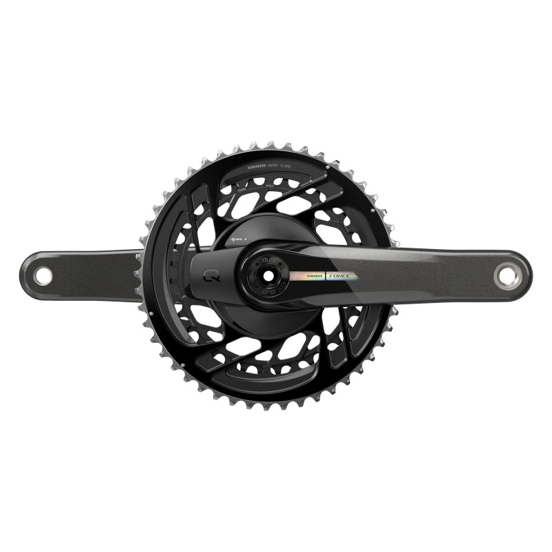 SRAM Force D2 2x Power Meter Crankset Speed: 12 Spindle: 28.99mm BCD: Direct Mount Road Disc