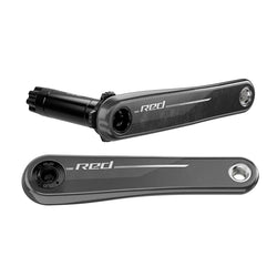 SRAM RED Crank Arm Assembly - 12-Speed 8-Bolt Direct Mount DUB Spindle Interface Natural Carbon E1 (160mm, 165mm, 167.5mm, 170mm, 172.5mm, 175mm)