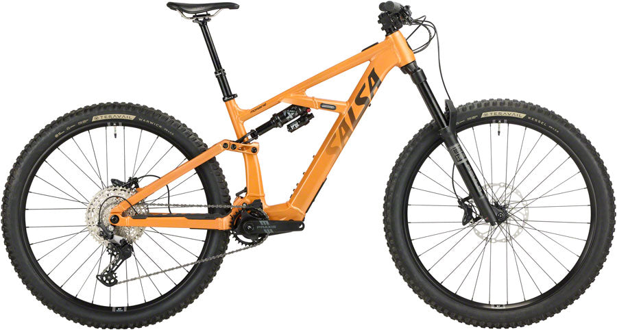 Salsa Moraine Deore 12 Ebike - 29" Aluminum Terracotta Orange