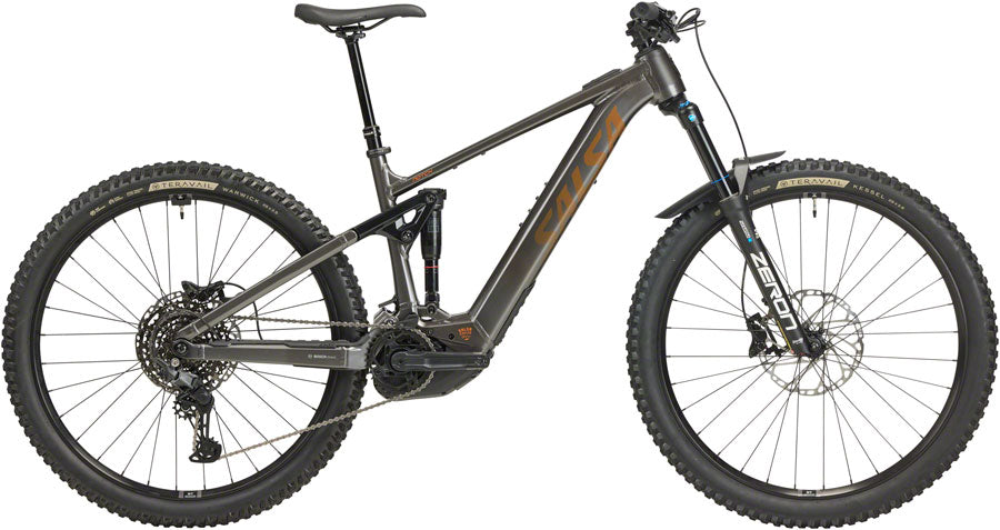 Salsa Notch CUES 10 Ebike - 29" Aluminum Charcoal Black