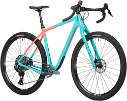 Salsa Cutthroat C Rival GX AXS Transmission Bike - 29" Carbon Teal Fade