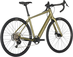 Salsa Confluence Apex 1 Ebike - 700c Aluminum Avocado Green