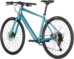 Salsa Confluence Flat Bar Cues 11 Ebike - 700c Aluminum Dark Cyan