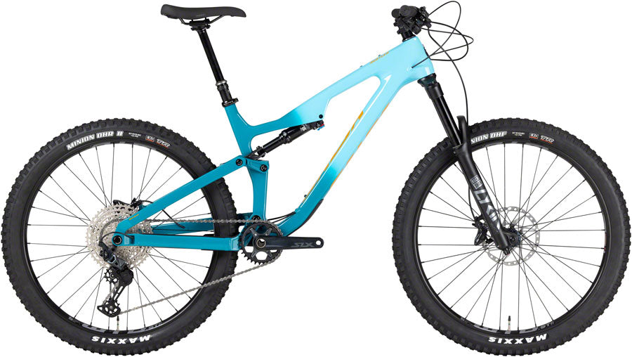 Salsa Rustler C SLX Bike - 27.5" Carbon Teal Fade