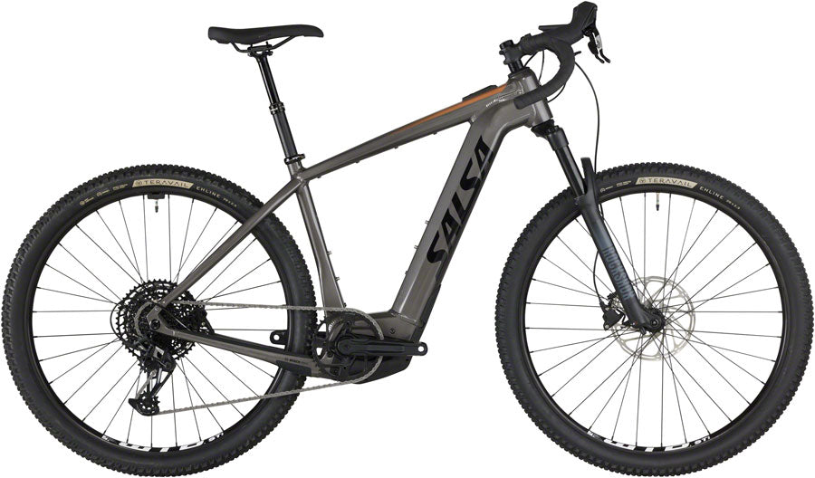 Salsa Tributary SUS Apex Eagle US Ebike - 29" Aluminum Charcoal