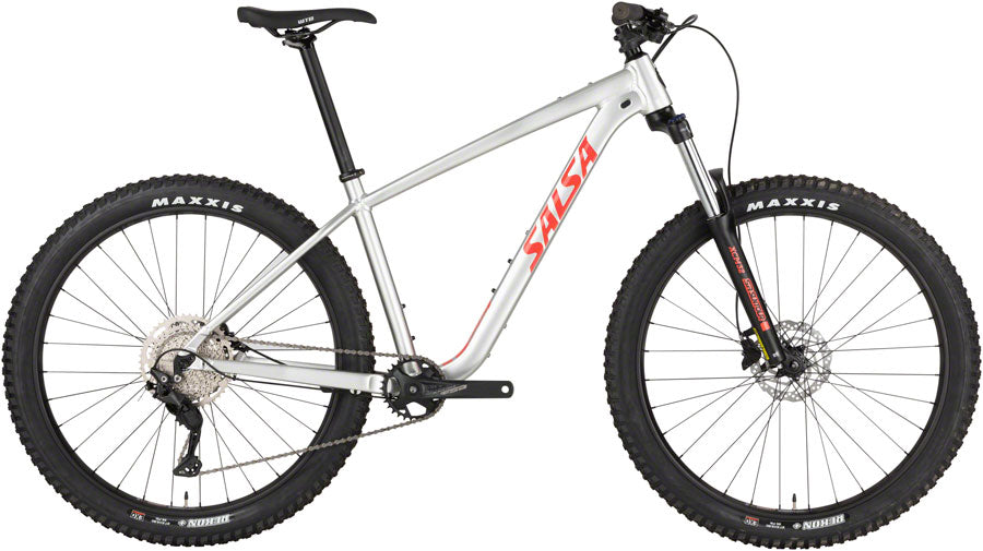 Salsa Rangefinder Advent X 27.5+ Bike - 27.5" Aluminum Silver