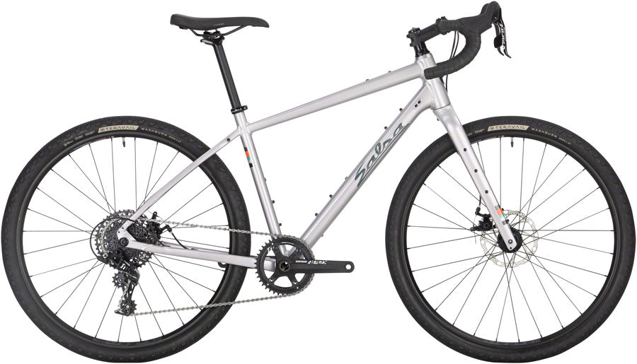 Salsa Journeyer Apex 1 650 Bike - 650b Aluminum Silver