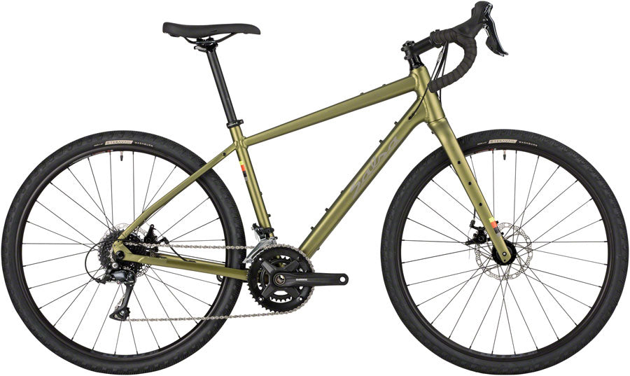 Salsa Journeyer Sora 650 Bike - 650b Aluminum Avocado Green