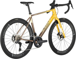 Salsa Warroad C Ultegra 12 Di2 Bike - 700c Carbon Gold Fade