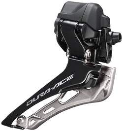 Shimano Dura-Ace FD-R9250 Di2 Front Derailleur - 2x12-Speed Braze-on Down Swing For 50-55t Max BLK/Silver