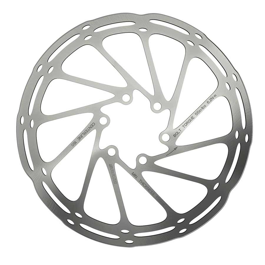 SRAM CenterLine Disc Brake Rotor - 6-Bolt Silver