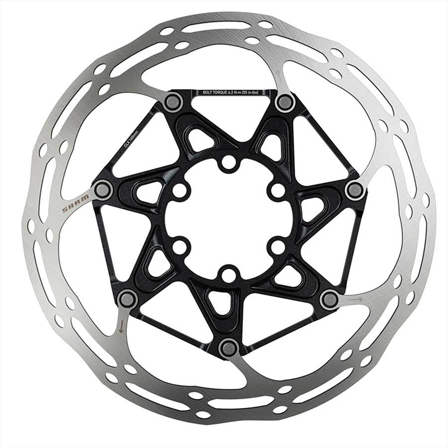 SRAM Centerline X Disc Brake Rotor - 6-Bolt Steel and Ti Bolts