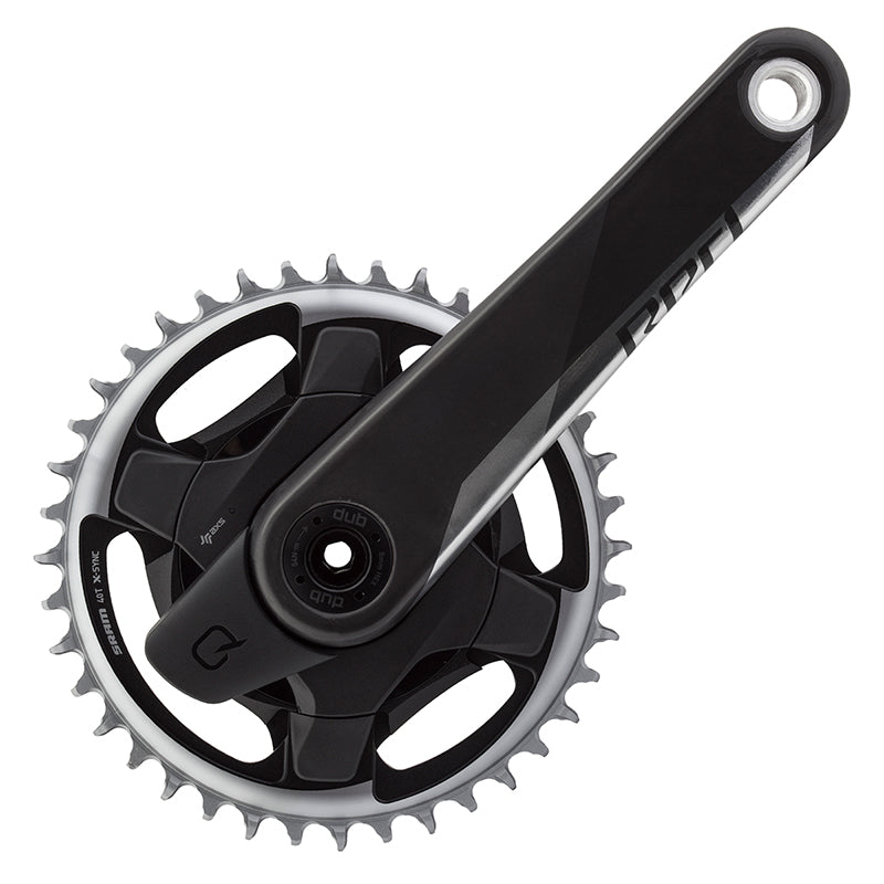 SRAM Red 1 AXS Quarq Power Meter Crankset Speed: 12 Spindle: 28.99mm BCD: Direct Mount Road