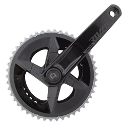 SRAM Rival AXS Crankset Quarq Power Meter - 12-Speed Yaw 107 BCD DUB Spindle Interface BLK D1