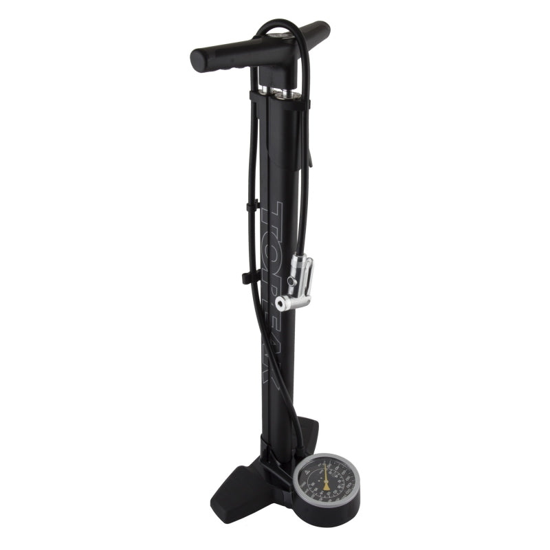 Topeak Joe Blow Ace DX Floor pump Analog PV/SV 260psi 29.1` Aluminum Black