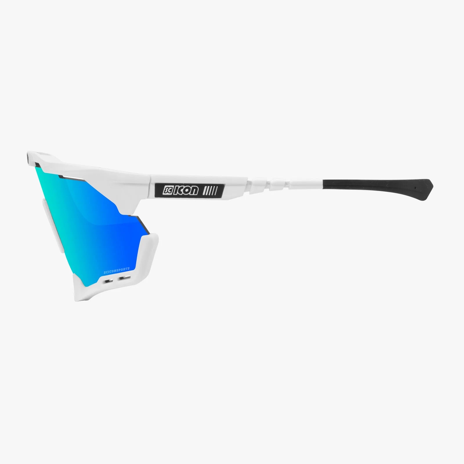 SCICON AEROSHADE  XL White Glossy / White Fender / Multimirror Blue