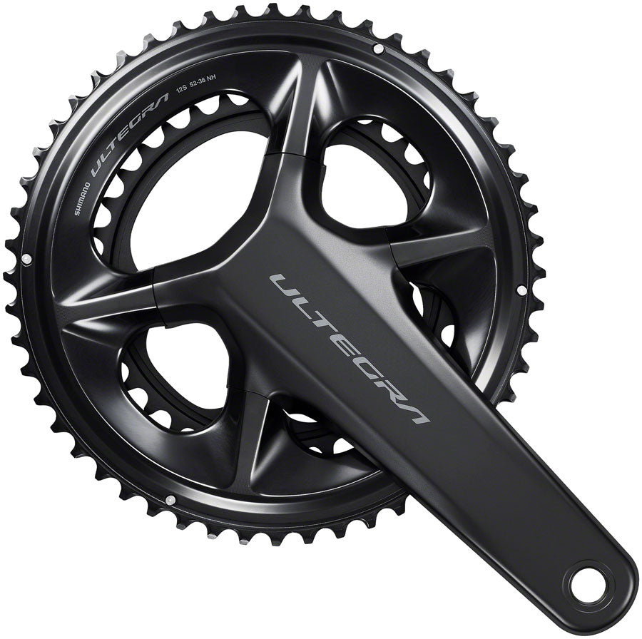 Shimano Ultegra FC-R8100 Crankset - 12-Speed Hollowtech II Spindle Interface BLK