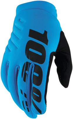 100% Brisker Gloves - Turquoise