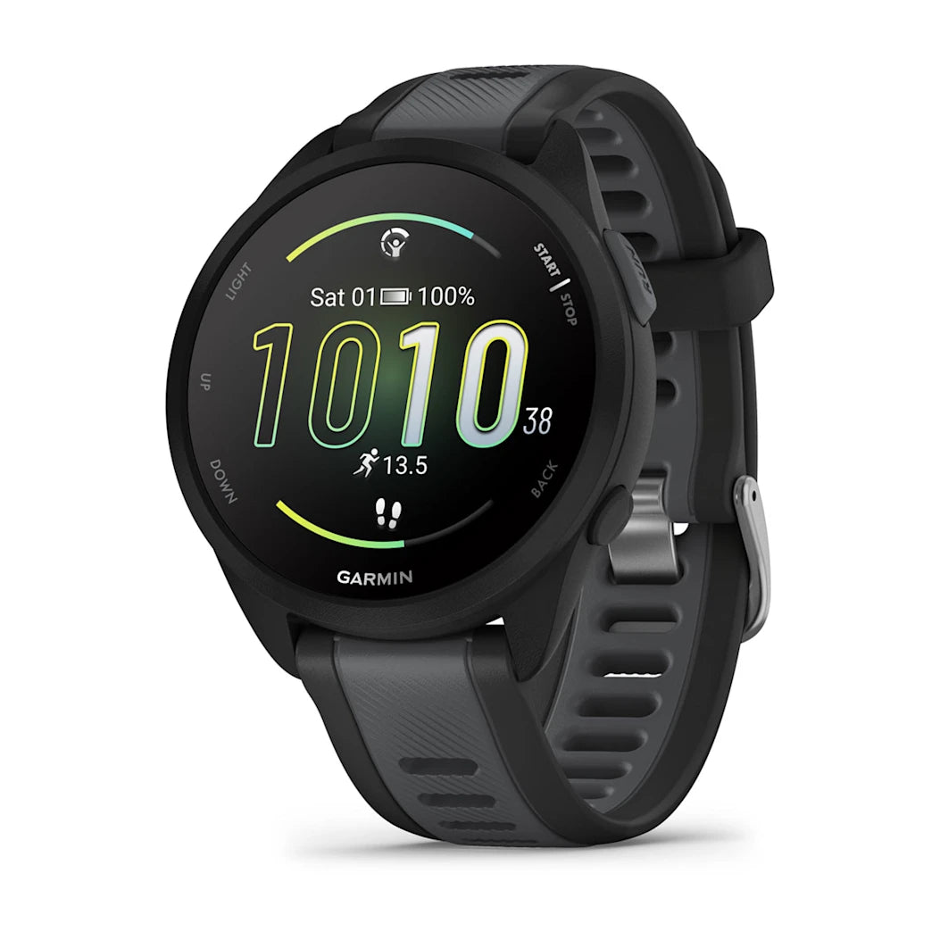 Garmin Forerunner 165 Music Running Watch - Silicone Wristband Options Available