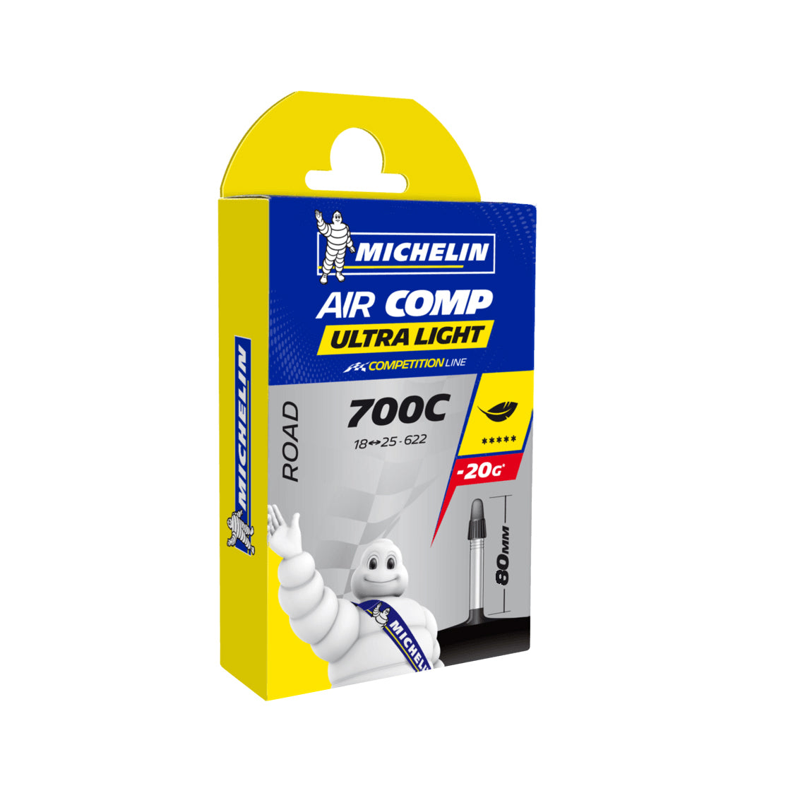 Michelin A1 Aircomp Ultra Light Tube (Presta Valve )