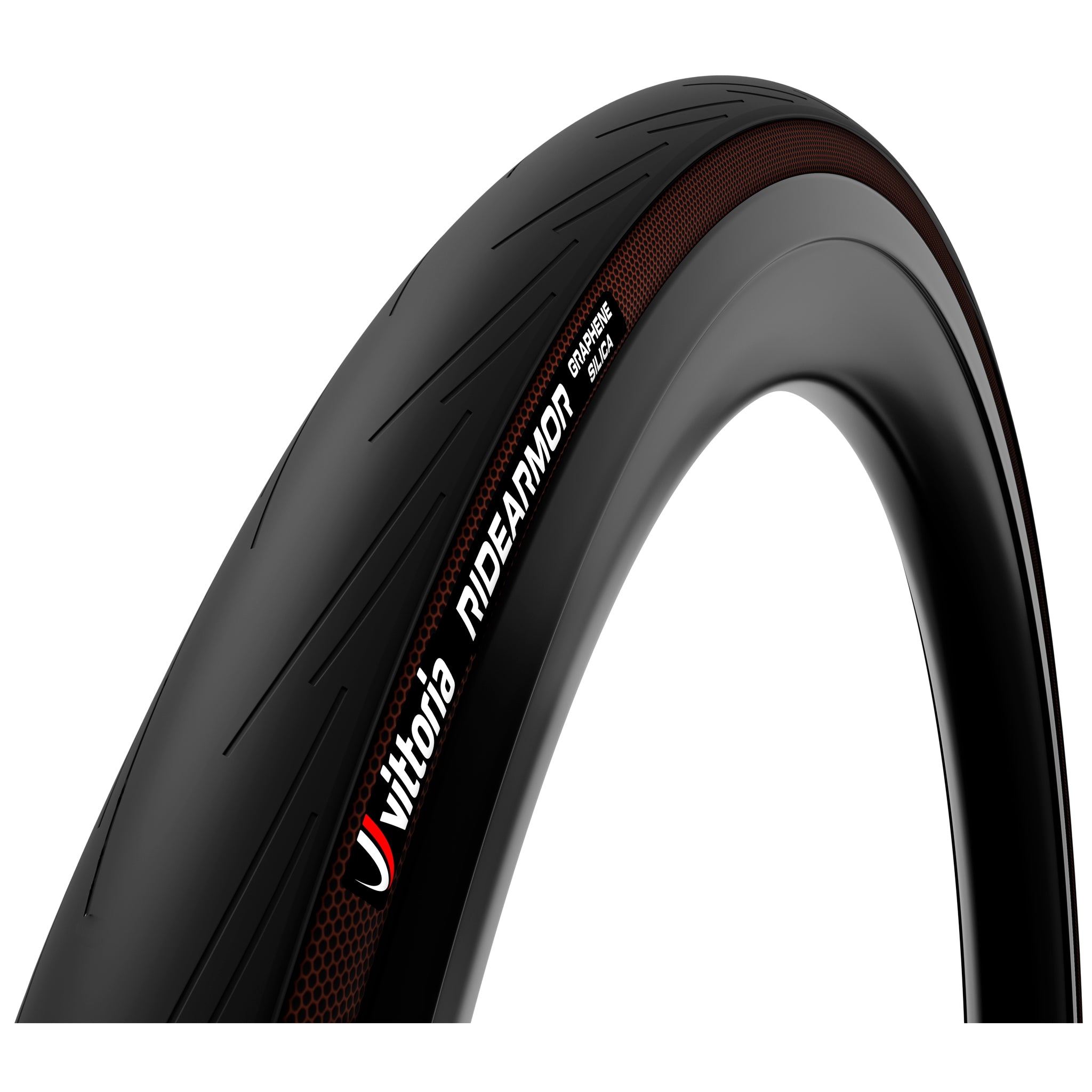 Vittoria Ride Armor Tire - Tubeless Folding BLK Graphene + Silica G2.0