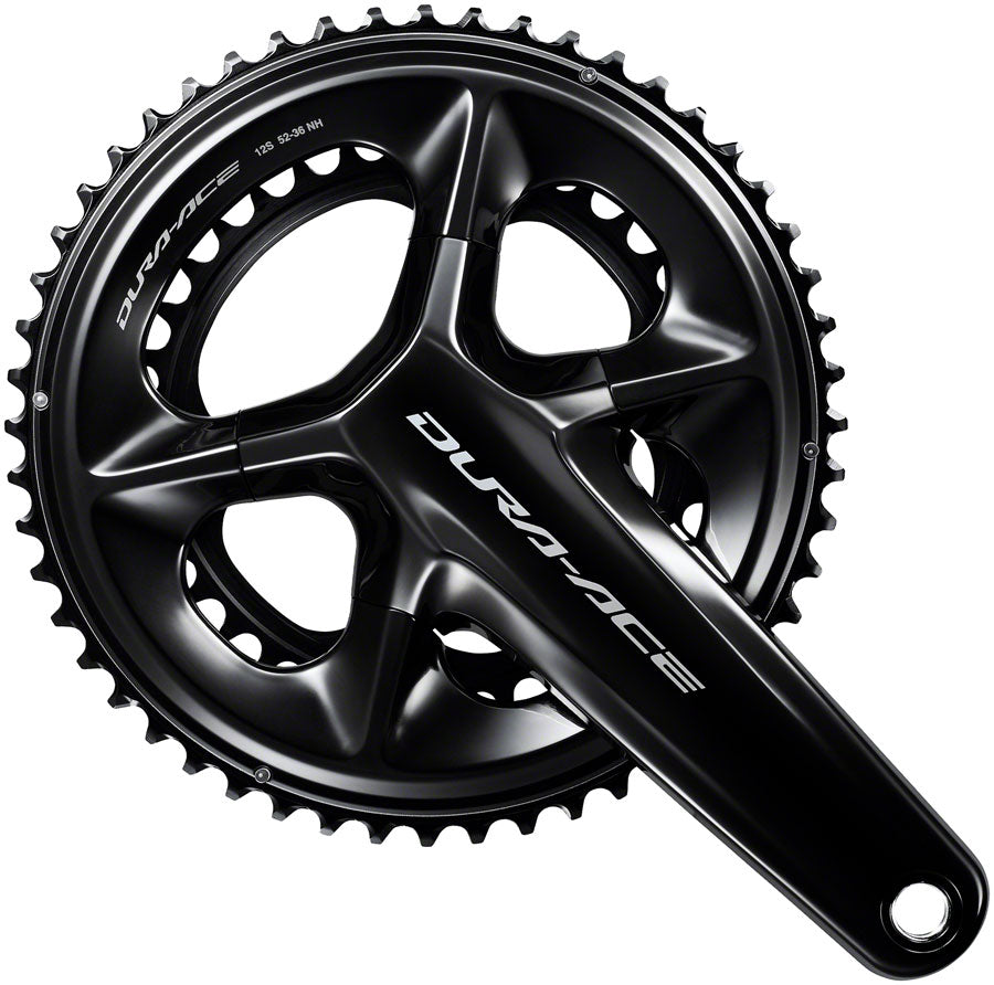 Shimano Dura-Ace FC-R9200 Crankset - 12-Speed Hollowtech II Spindle Interface BLK