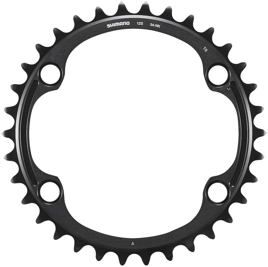 Shimano Dura-Ace FC-R9200 12-Speed Chainring - Asymmetric 110 BCD BLK