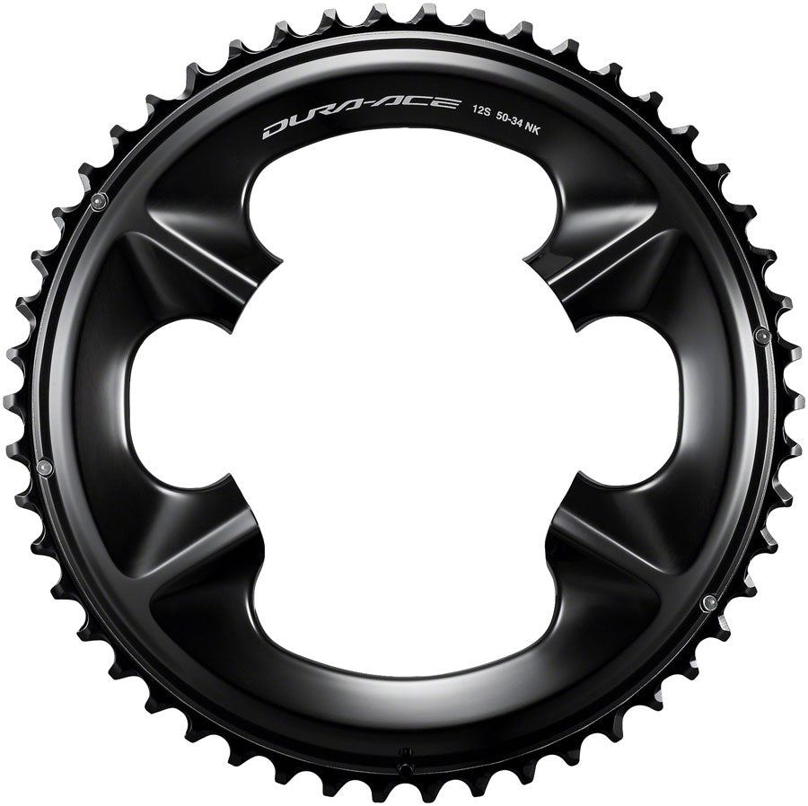 Shimano Dura-Ace FC-R9200 12-Speed Chainring - Asymmetric 110 BCD BLK