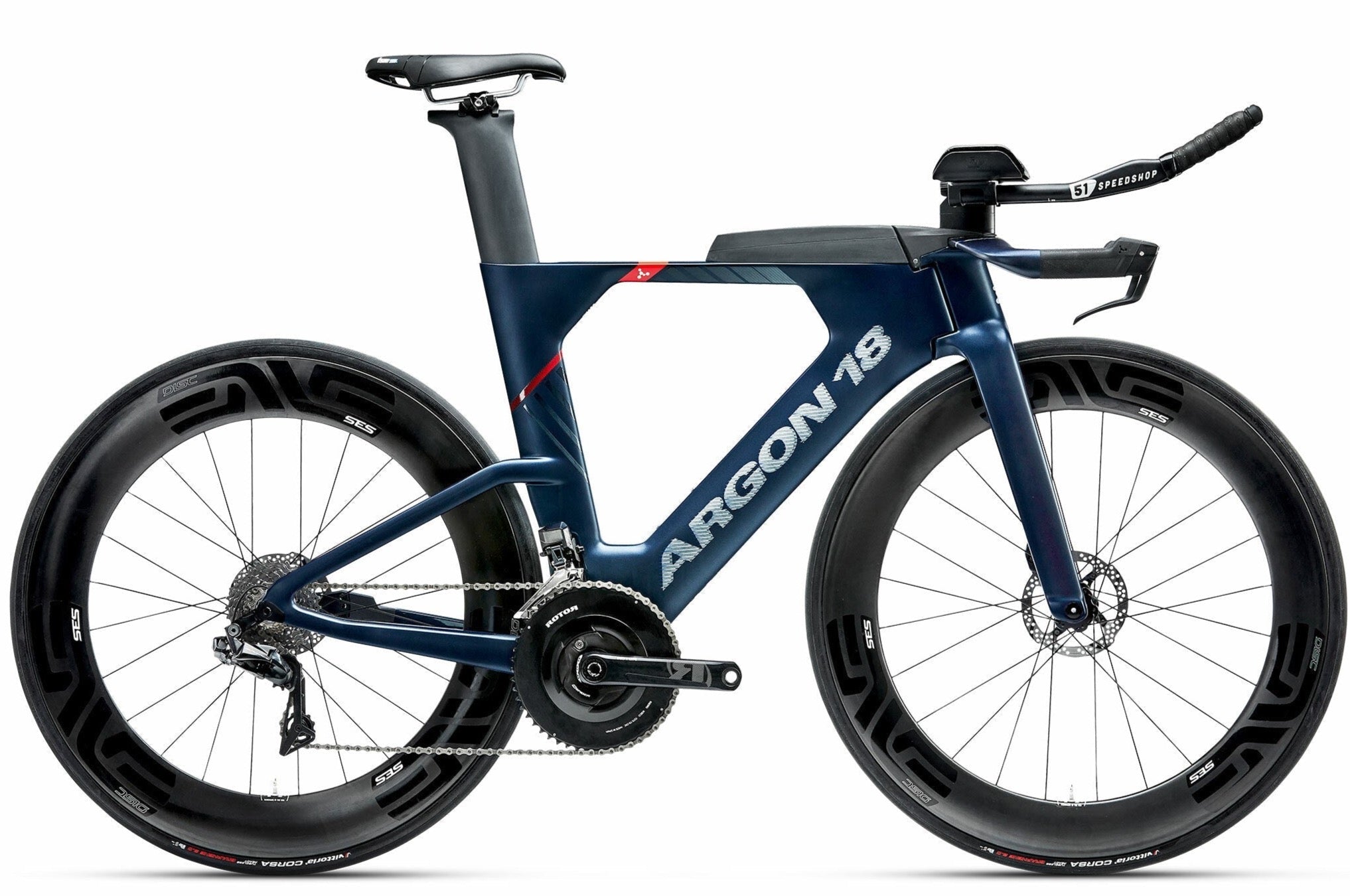 2024 ARGON 18 E-119T+ Disc Ultegra Di2 12 Dura Ace C50 Carbon Wheels