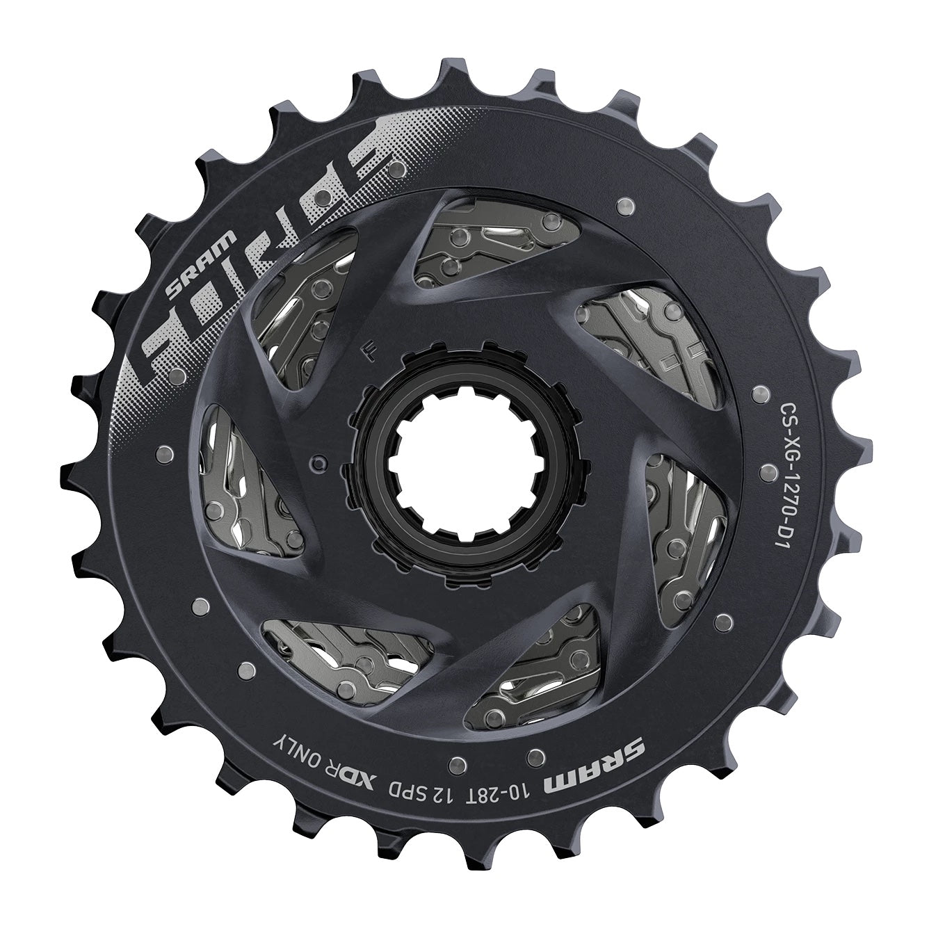 SRAM Force Cassette XG-1270 D1 Silver 12 Speed